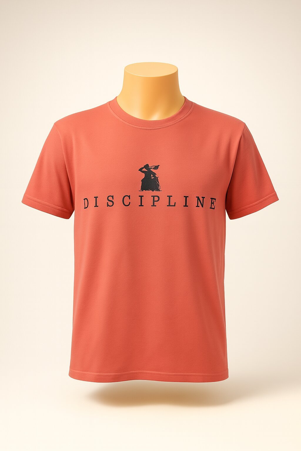 Discipline Printed T-shirt – Cardinal HTR