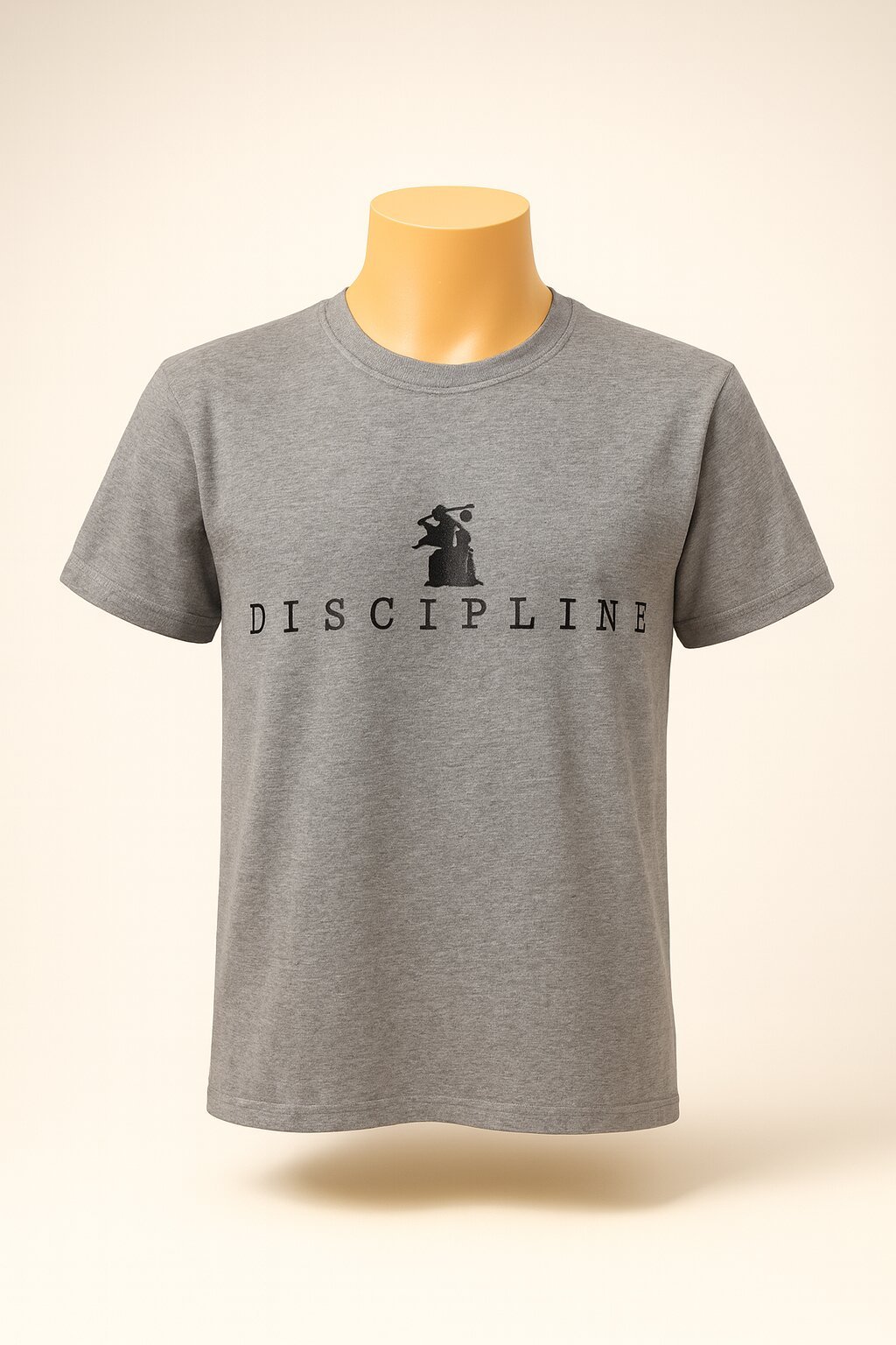 Discipline Printed T-shirt – Grey